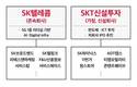 SK텔레콤(존속회사)-SKT신설투자(신설회사) 6대 4로 분할