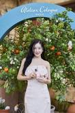 티파니 영, '아틀리에 코롱' 보헤미안 오렌지 블로썸 팝업 스토어 방문