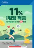 우리은행, 최고 연 11%‘데일리 워킹 적금’ 출시