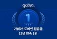 가비아, 12년 연속 도메인 점유율 1위 차지