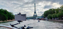 '삼성 갤럭시 S24 울트라'로  2024 파리 올림픽 개막식 생중계