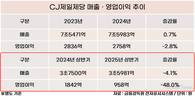 소비심리 위축 등 내수침체…CJ제일제당, 식품 부진 직격탄