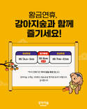 강아지숲, 추석맞이 온라인 프로모션 진행