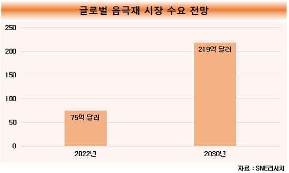 [취재] 이차전지 소재업체, 블루오션 음극재 시장 진출 속속