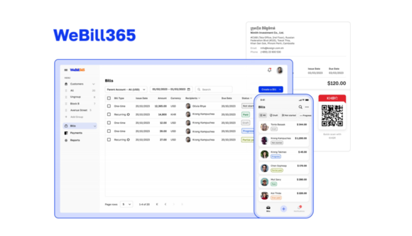 웹케시글로벌, 청구·수납 특화 빌링 솔루션 ‘위빌365’ 캄보디아 출시 