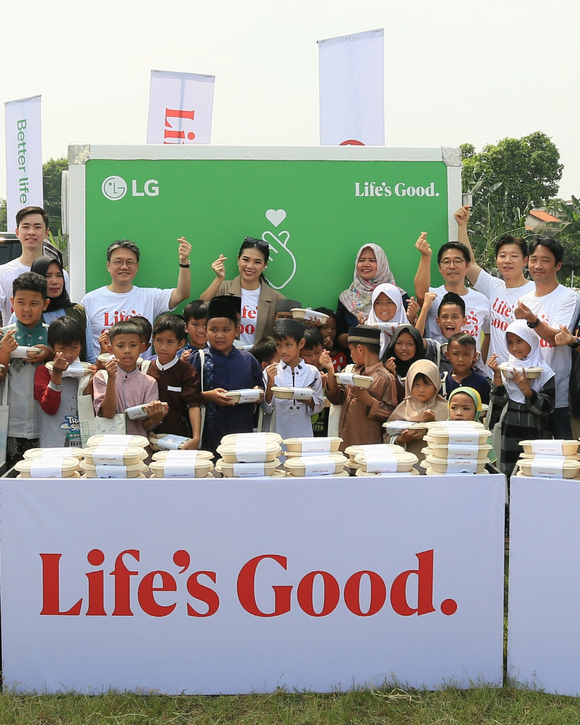 LG전자, 인도네시아에서 음식물쓰레기 줄이기 위한 캠페인 진행