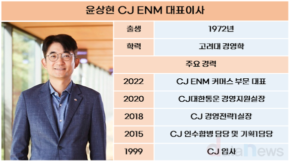 [취재] CJ ENM, 윤상현 단독 대표 체제서 연간 흑자기조 굳힌다