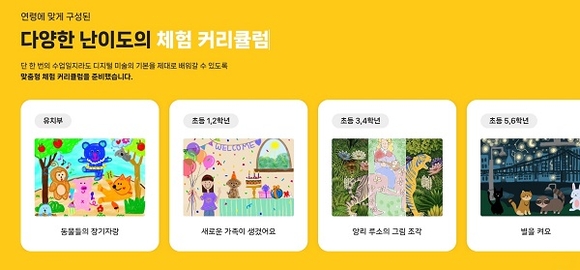 아트봉봉, 웹사이트 리뉴얼 오픈…“개인 맞춤형 체험클래스 선보여”