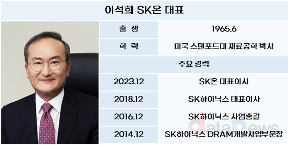 이석희 SK온 대표의 책임 경영…하이닉스 성공 DNA 이식한다