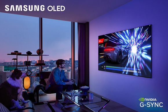 ▲엔비디아 지싱크 호환 인증을 받은 삼성전자 2025년형 OLED TV(SF95) / 사진=삼성전자 삼성전자 2025년형 OLED TV, 엔비디아 지싱크 호환 인증
