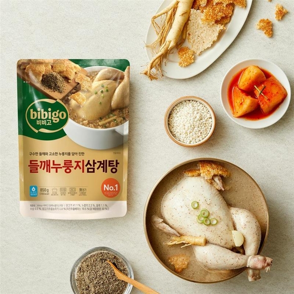 CJ제일제당, 고소한 국물 살린 ‘비비고 들깨누룽지 삼계탕’ 출시