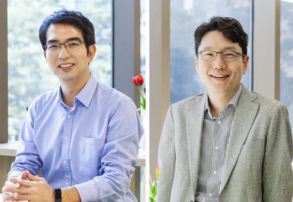 ▲LG AI연구원 공동 연구원장에 선임된 이홍락 부사장(왼쪽)과 임우형 상무 / 사진=LG AI연구원 LG AI연구원, 신임 공동 연구원장에 이홍락 부사장-임우형 상무 선임