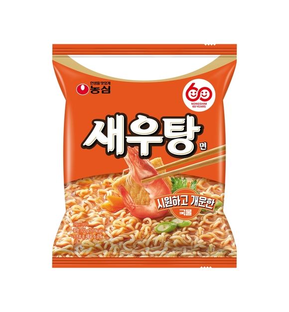농심, 봉지 ‘새우탕면’ 정식 출시