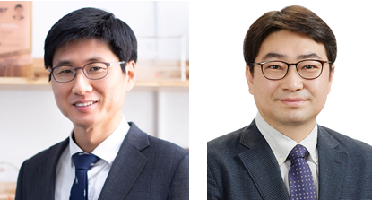 ▲박호석 성균관대 화학공학부 교수(왼쪽), 이기라 포항공과대 화학공학과 교수 / 사진=LG에너지솔루션 LG에너지솔루션-POSTECH-성균관대, 차세대 배터리 기술 공동 개발