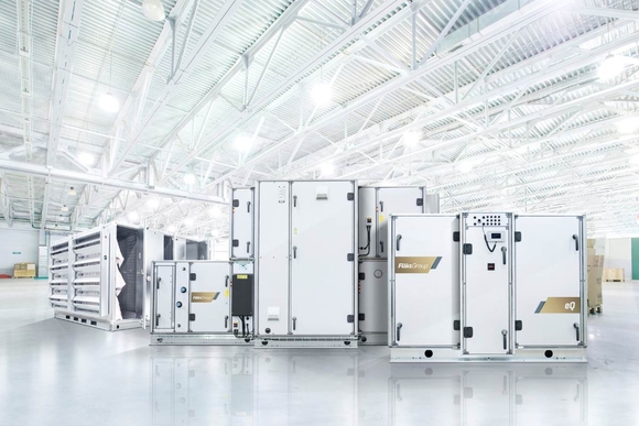 ▲플랙트그룹이 공급하는 공기냉각, 액체냉각 등 주요 공조 솔루션 제품들 / 사진=삼성전자 삼성전자, 독일 플랙트 인수 완료…데이터센터 공조 사업 본격화