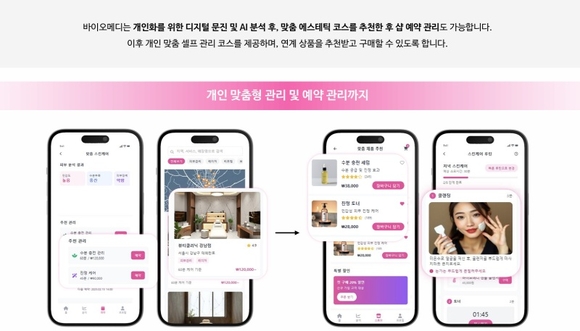 엠피컴퍼니, AI 피부진단 어플 바이오메디 개발