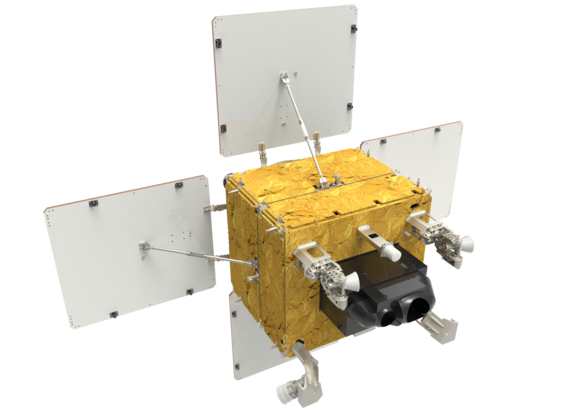 ▲KAI가 총괄제작한 차세대 중형위성 3호 / 사진=한국항공우주산업(KAI) 차세대중형위성 3호 발사 성공...KAI 총괄 주관 개발