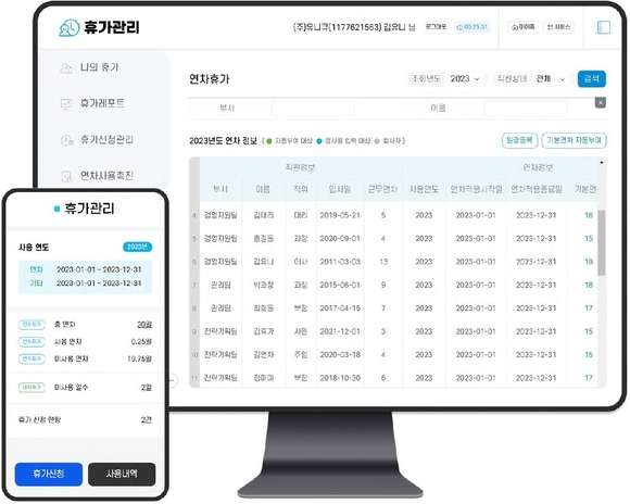 [작성중] [사용설명서] 4만여 기업이 선택한 근무 여정 동반자 ‘유니포스트’