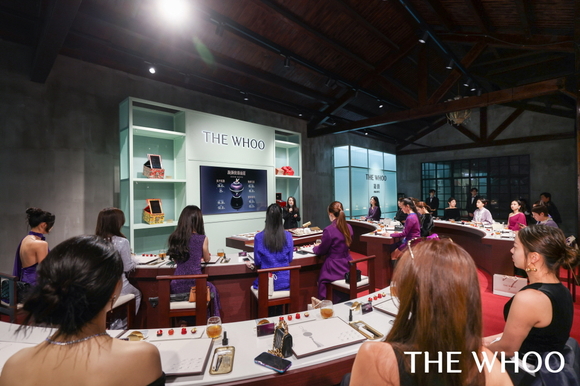 ▲지난 15일 중국 상하이시 성가화원에서 진행된 국빈루 행사 현장 / 사진=LG생활건강 LG생활건강 더후, 2026년 첫 VIP 행사 ‘국빈루’ 개최