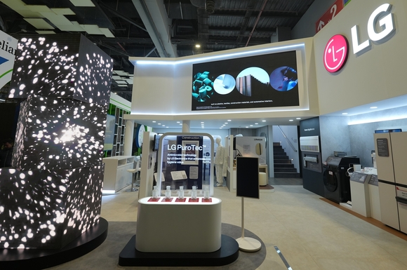 LG전자, 항균 기능성 신소재 ‘퓨로텍’ 아시아 B2B 시장 공략