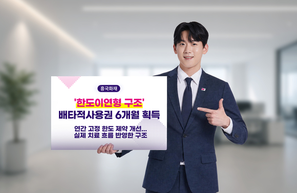 흥국화재, 한도이연형 구조 6개월 배타적사용권 획득